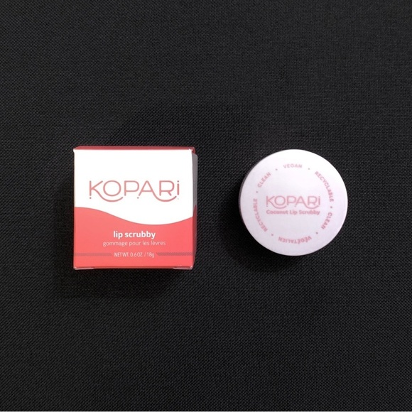 KOPARI Coconut Lip Scrubby — Exfoliating Lip Scrub Treatment — Full Size .6 oz - Picture 1 of 3